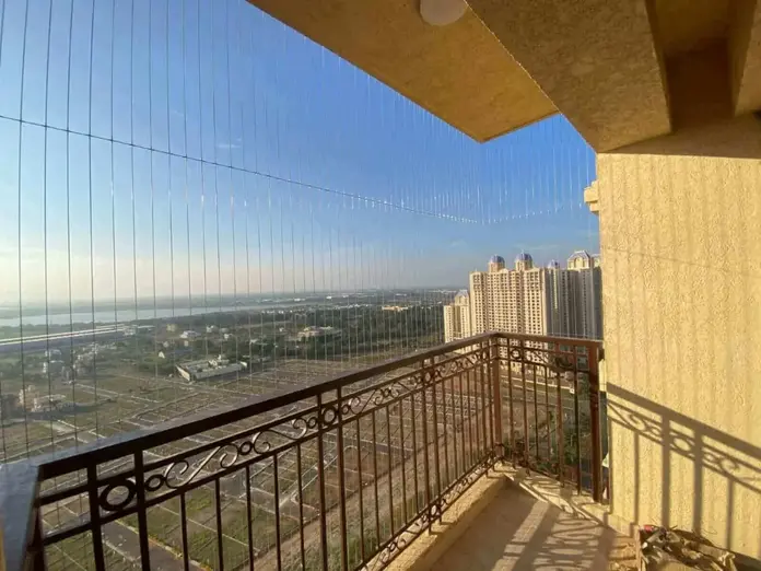 Balcony Safety Invisible Grills