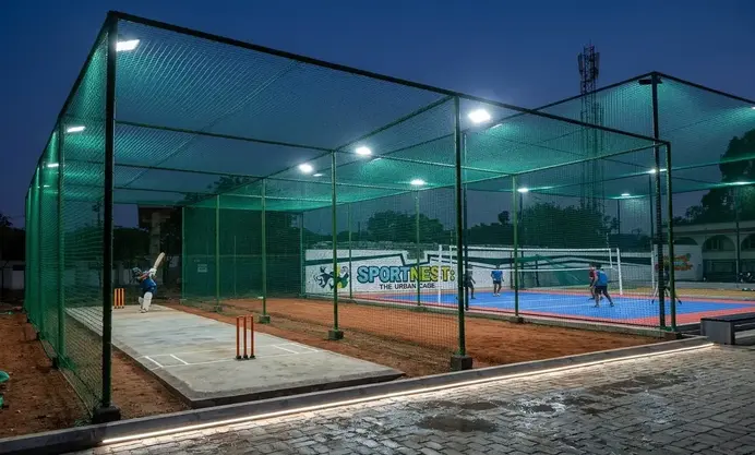 Sports Nets product and installation service by Rohini Invisible Grills
