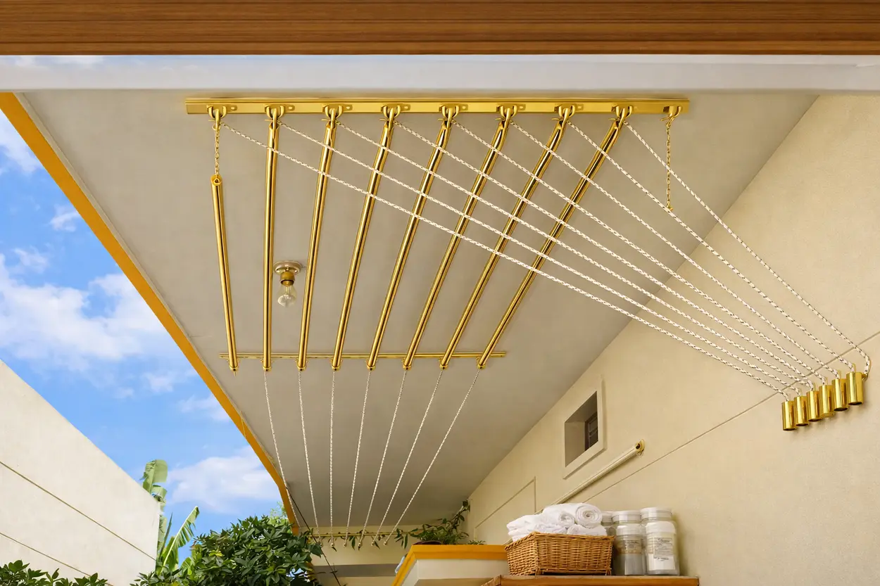 Cloth Hangers installation near Madhapur