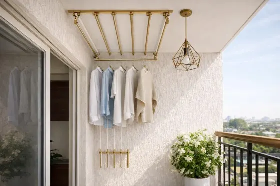 Cloth Hangers installation near Bachupally