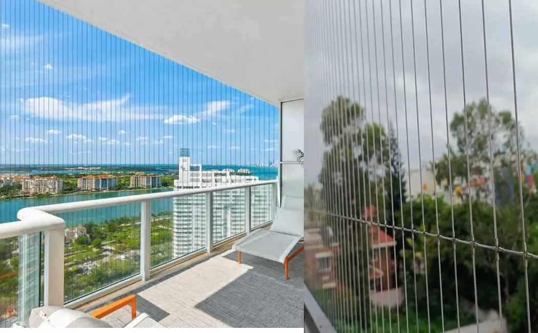 Invisible grills in Miyapur Invisible grill installation in Miyapur