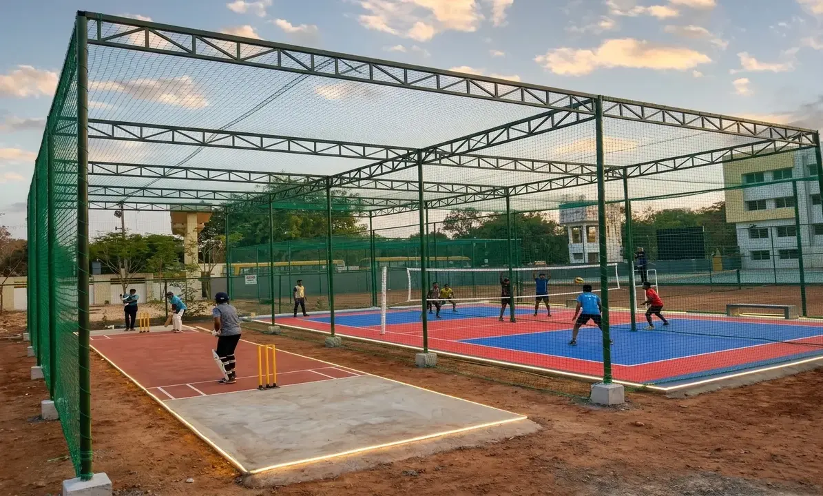 All sports nets near me in Maddur Nagar Hyderabad Box cricket practice net installation near me Maddur Nagar